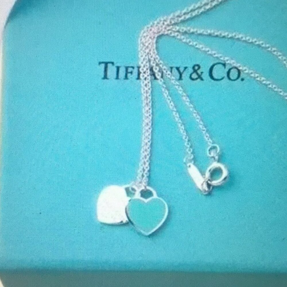 Tiffany & Co Silver Heart Pendant Necklace